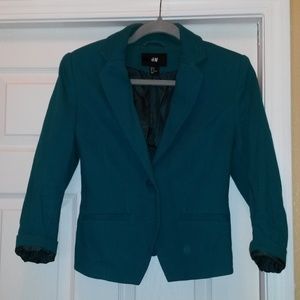 H&M Short Jacket - Emerald Green / Ladies